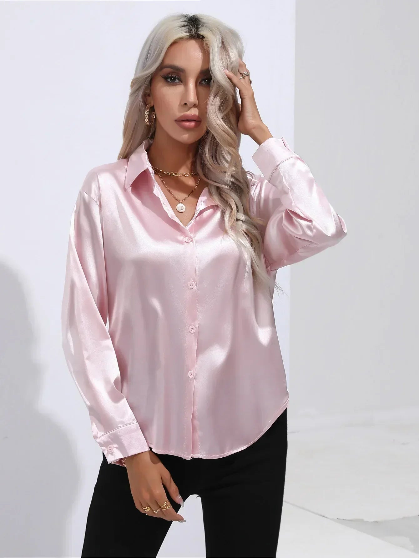 Isotta - Satin Blouse