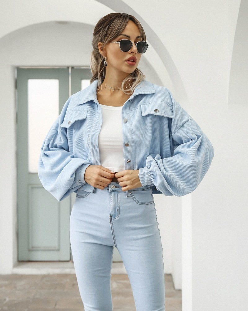 Delia - Trendy Dames Jas