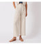 Jessyca - High-waisted linen trousers