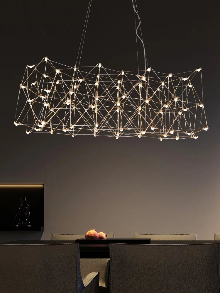 Veloré - Stainless Steel Chandelier
