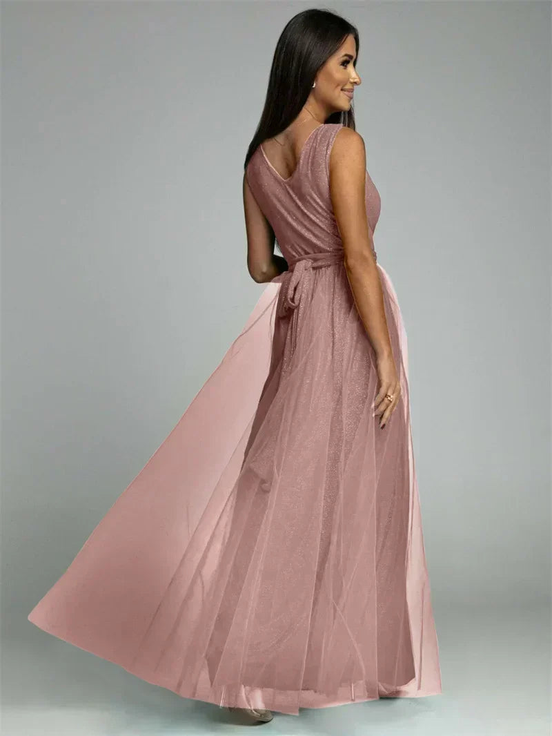 Thelma - Blush Splitjurk voor Dames - Vrouwelijk & Glamoureus