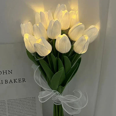 TulipGlow - Draagbaar LED tulp nachtlampje