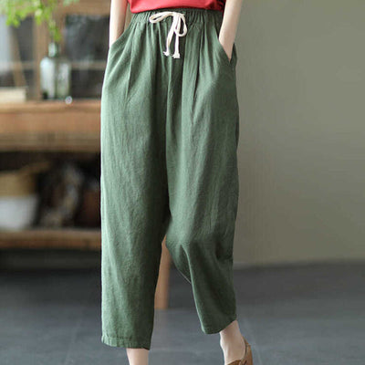 Kara - Cool trousers made of linen and cotton