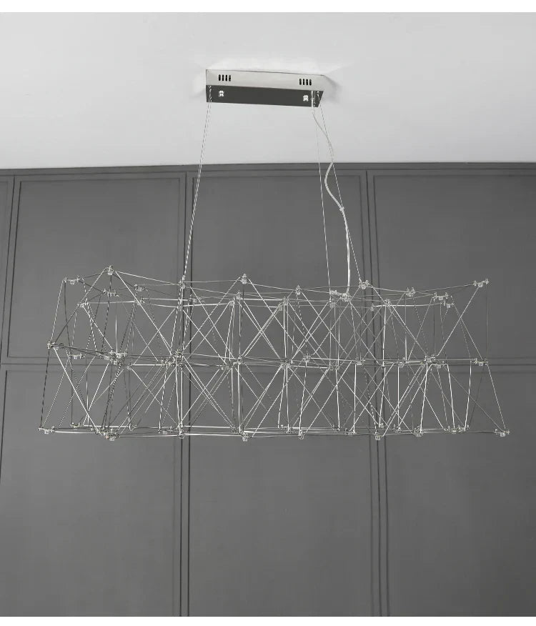 Veloré - Stainless Steel Chandelier