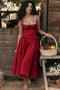 Karlie - elegant korsetjurk