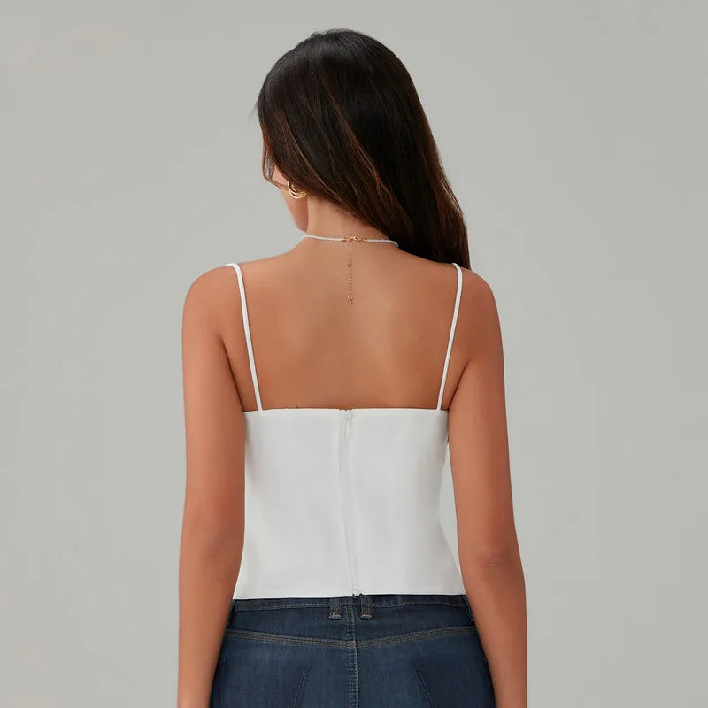 Gracelyn - Slim Fit Sexy Crop Top