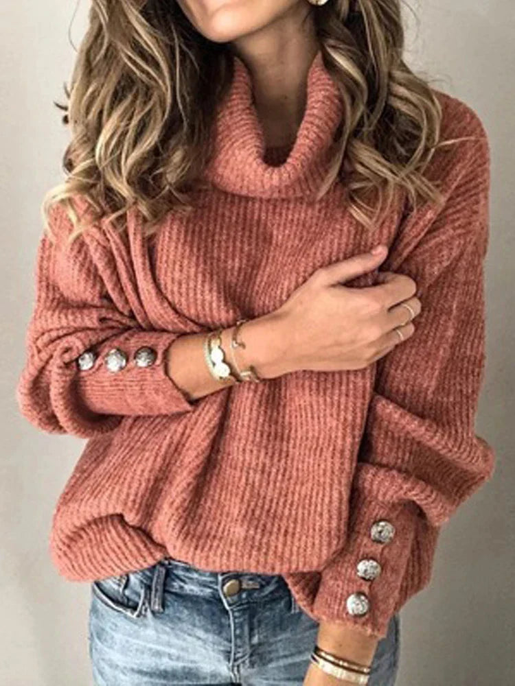 Noor™ | Casual Coltrui voor Vrouwen – Warm, Stijlvol & Tijdloos
