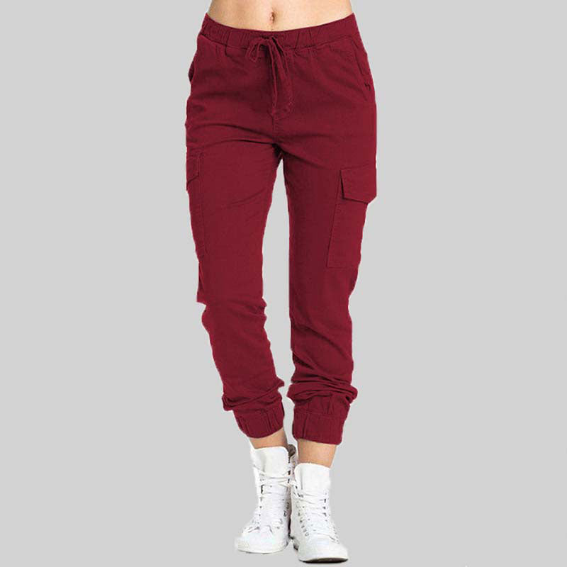 Elisae - Casual Pocket Trousers for Women