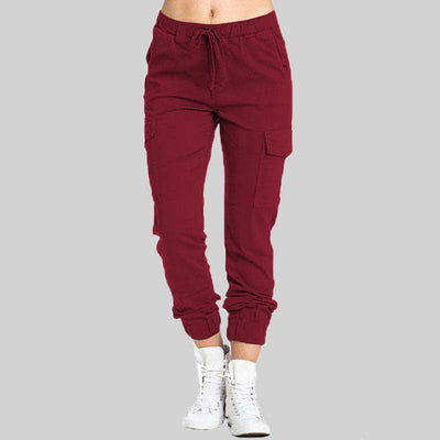 Elisae - Casual Pocket Trousers for Women