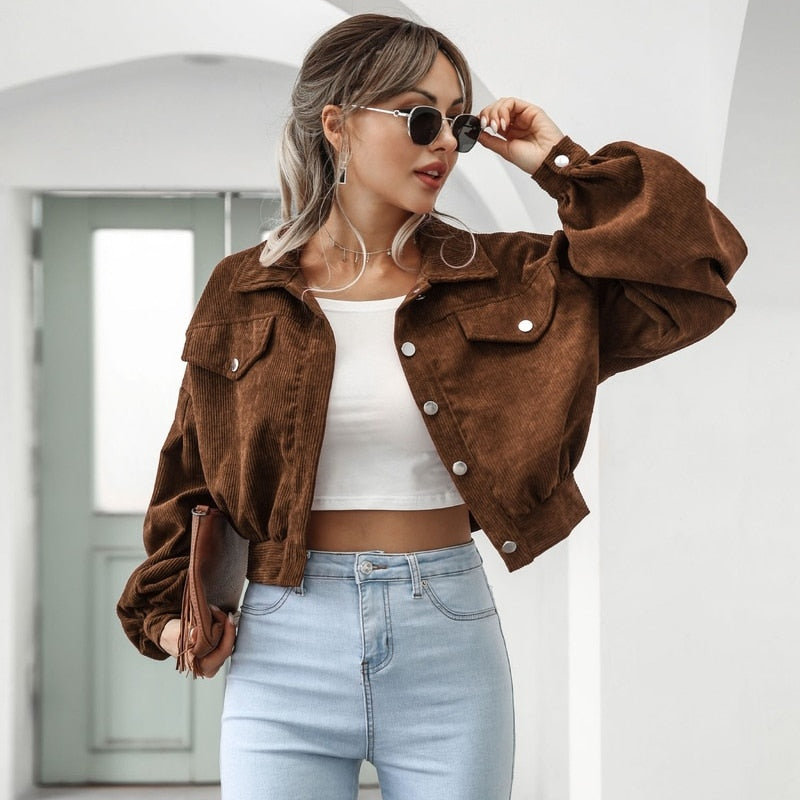Delia - Trendy Dames Jas