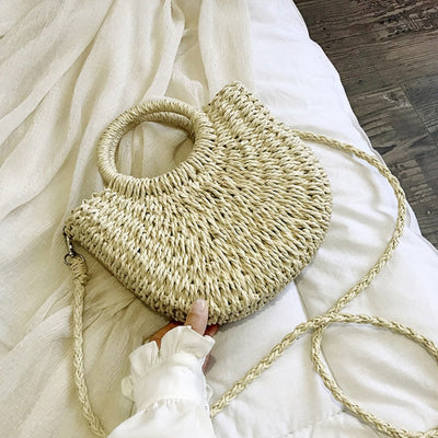 Geweven Handtas voor Dames - Chic & Lichtgewicht