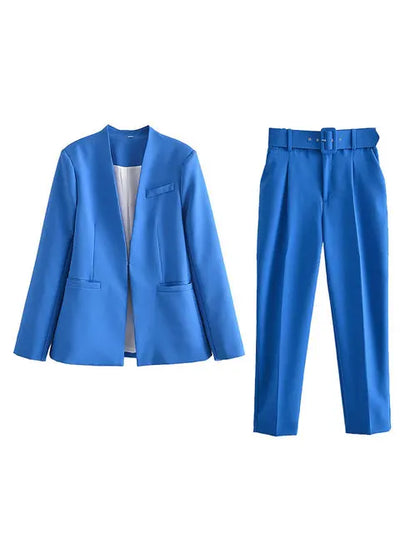 Gabriella - Classic Blazer and Trousers