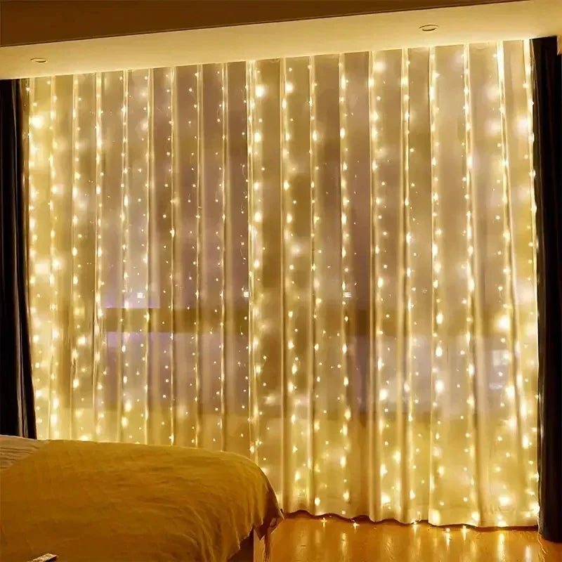 Elysio – USB LED Curtain Lights with Remote