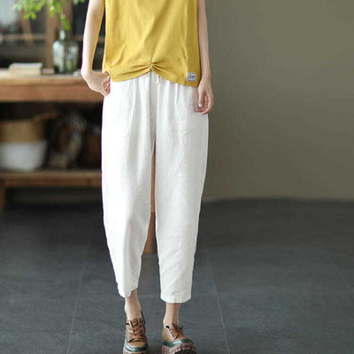 Kara - Cool trousers made of linen and cotton