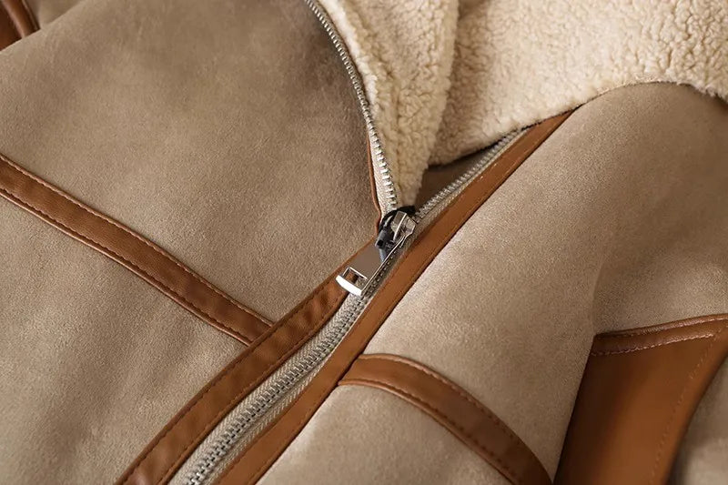 Lucrecia - Elegant Soft Coat for Women