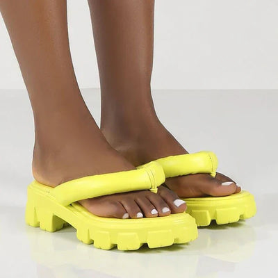 Valentina - Beach shoes with thick soles