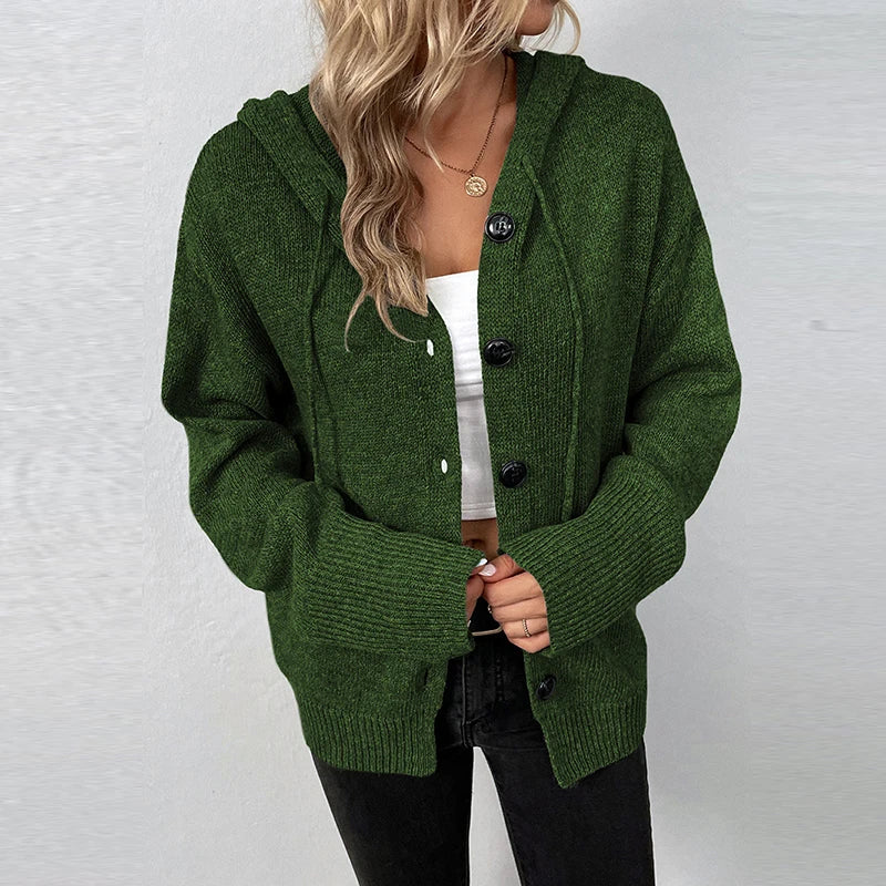 Gerlie - Trendy Hoodie Cardigan for Women