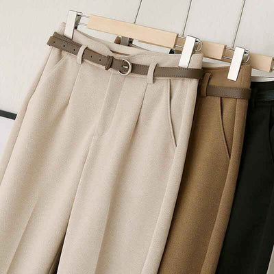 Lara - Wool dress trousers