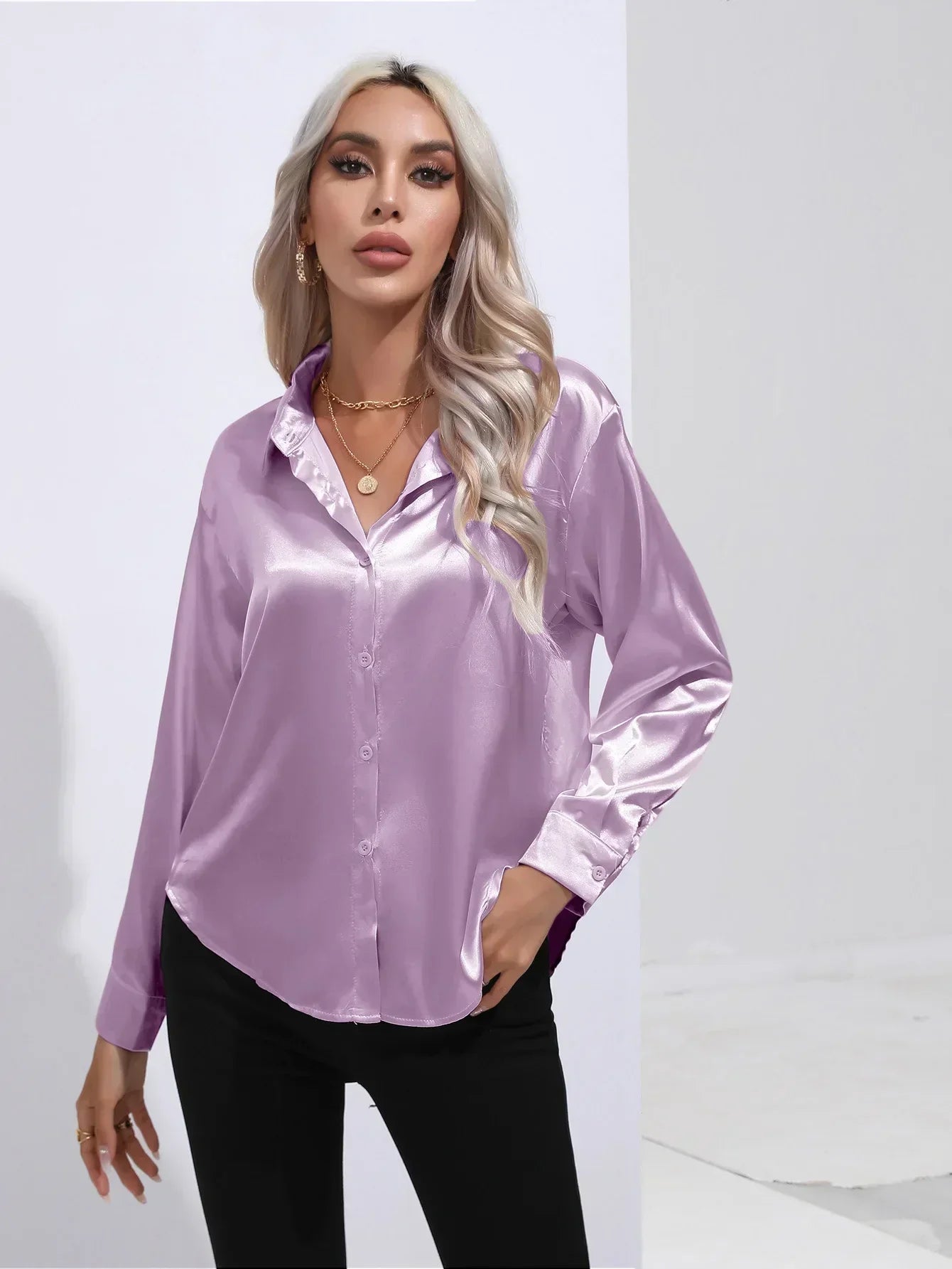 Isotta - Satin Blouse