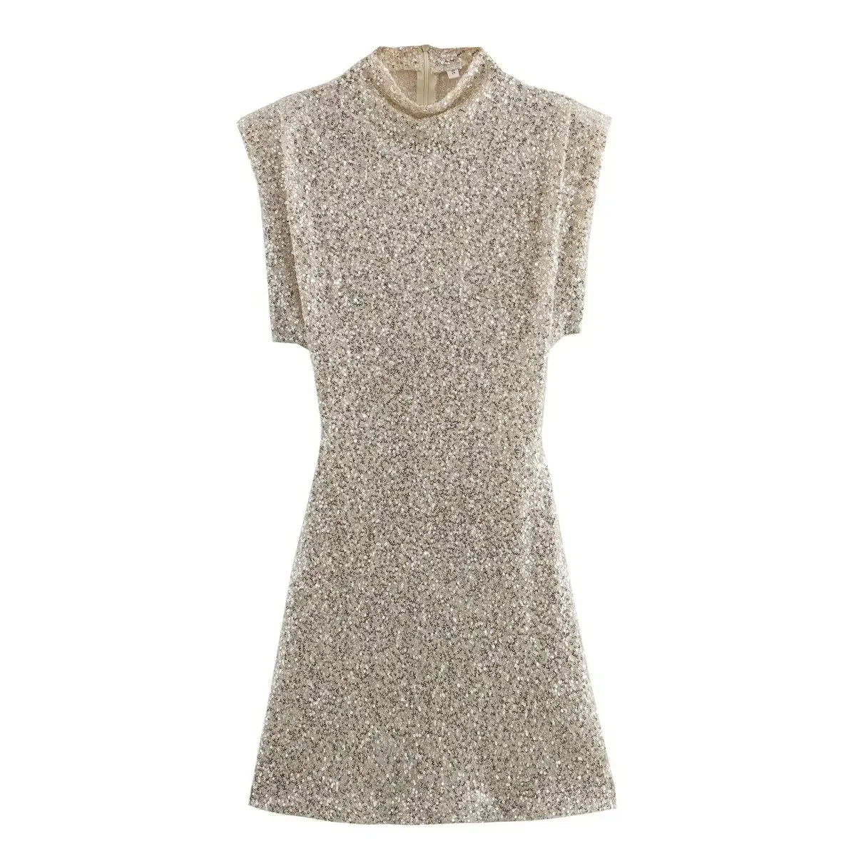 Romy - trendy mini-jurk met pailletten