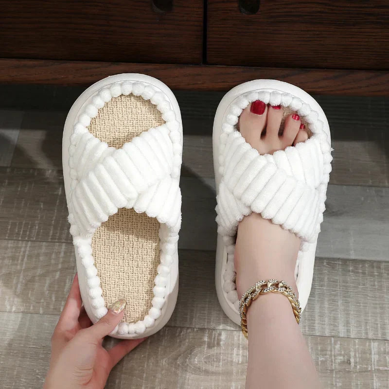 Jillie - Plush Indoor Slippers for Women