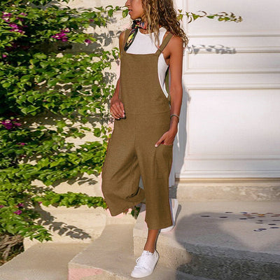 Féline - Casual Culotte Jumpsuit