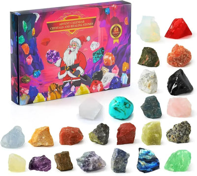 Ava Kristallen adventskalender met edelstenen