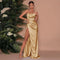 Seraphina - Elegant Satin Maxi Dress