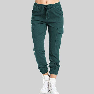 Elisae - Casual Pocket Trousers for Women