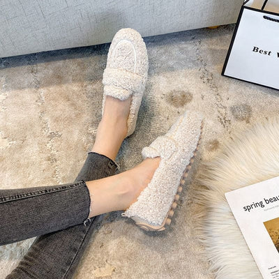 Tina - Stijlvolle Pluizige Sandalen voor Vrouwen