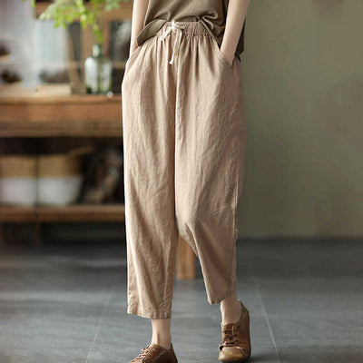 Kara - Cool trousers made of linen and cotton