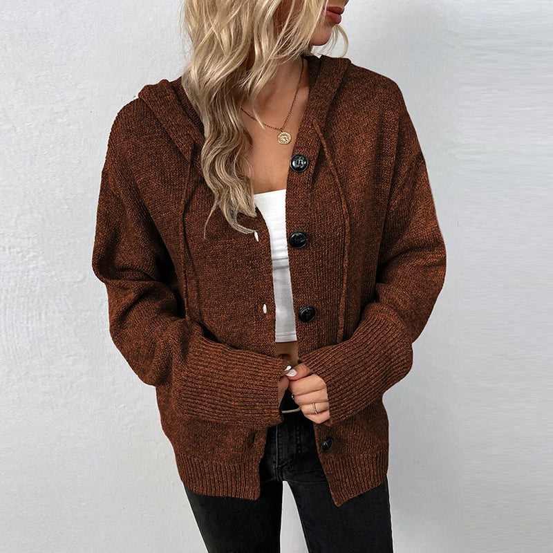 Gerlie - Trendy Hoodie Cardigan for Women