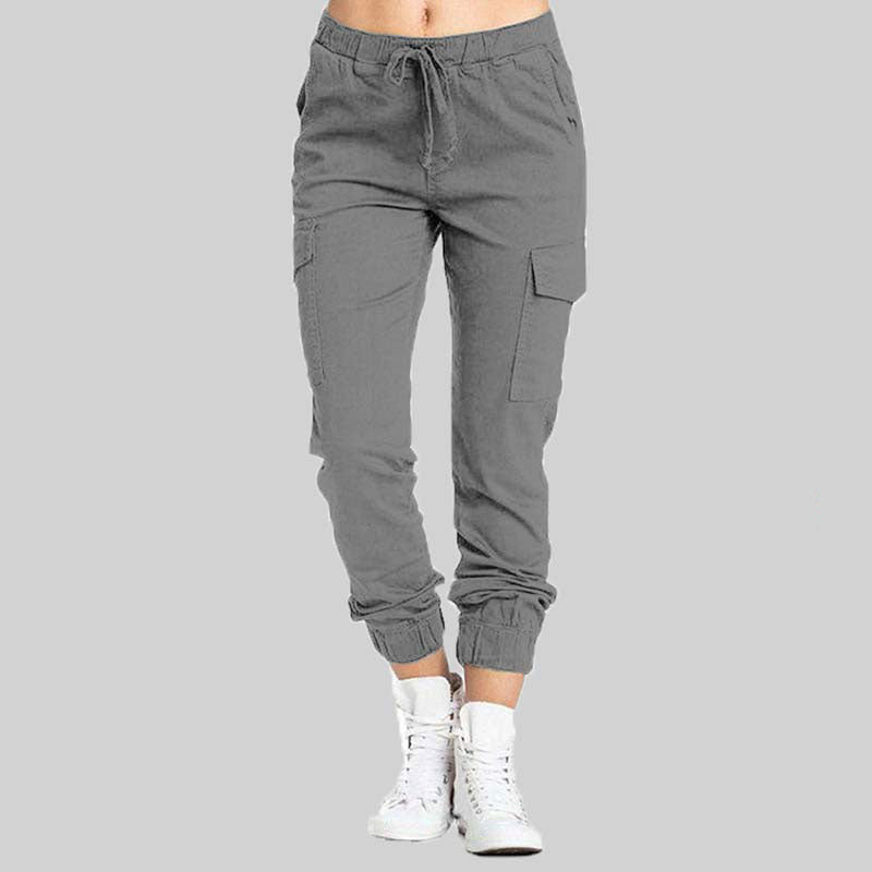 Elisae - Casual Pocket Trousers for Women