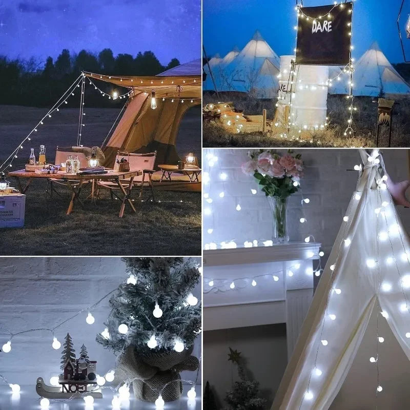 Solivelle – Waterproof LED Globe String Lights