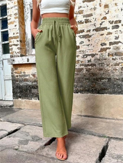 Karely - Loose high-waisted trousers