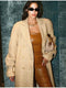 Jhulian - Chic Fuzzy Coat for Women