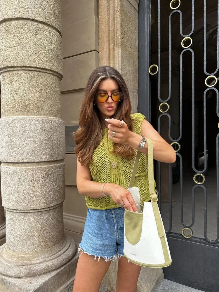 Ilya - Knitted Women's Cardigan