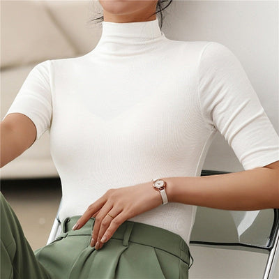 Helivianne - Minimalist Turtleneck