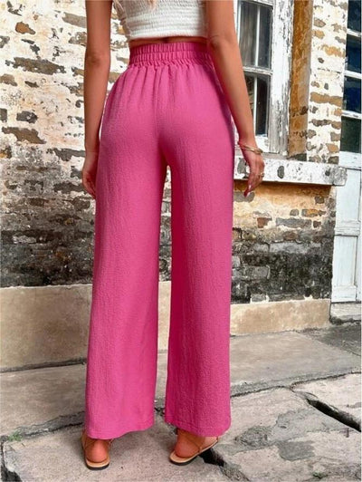 Karely - Loose high-waisted trousers