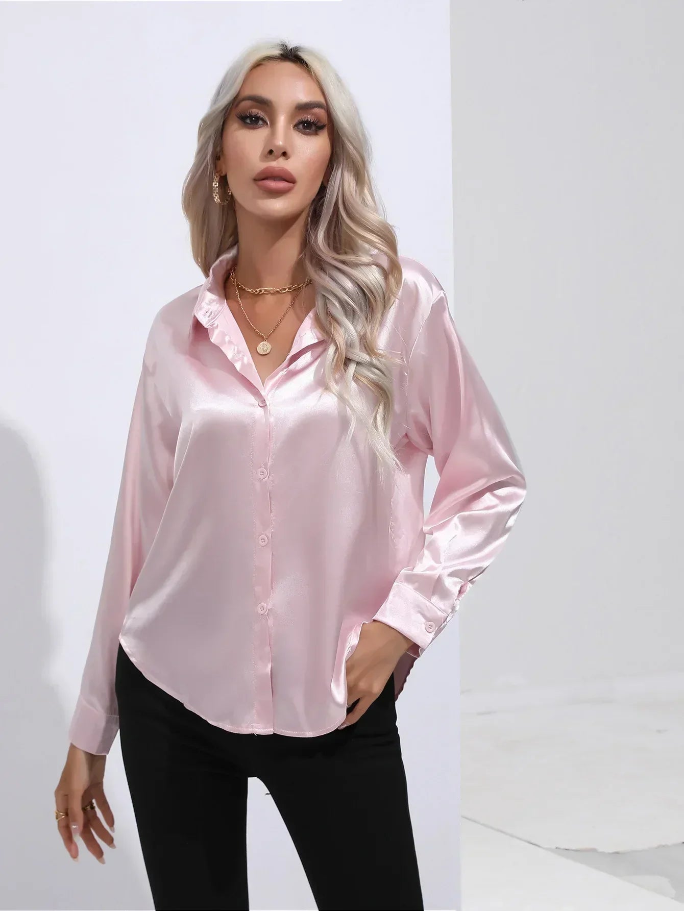 Isotta - Satin Blouse