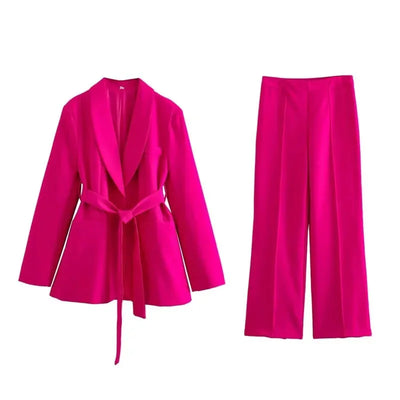 Halina - Blazer Set with Pants
