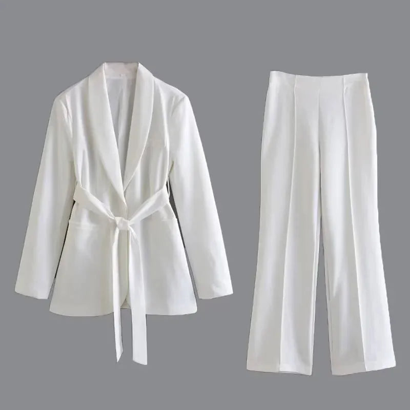 Halina - Blazer Set with Pants