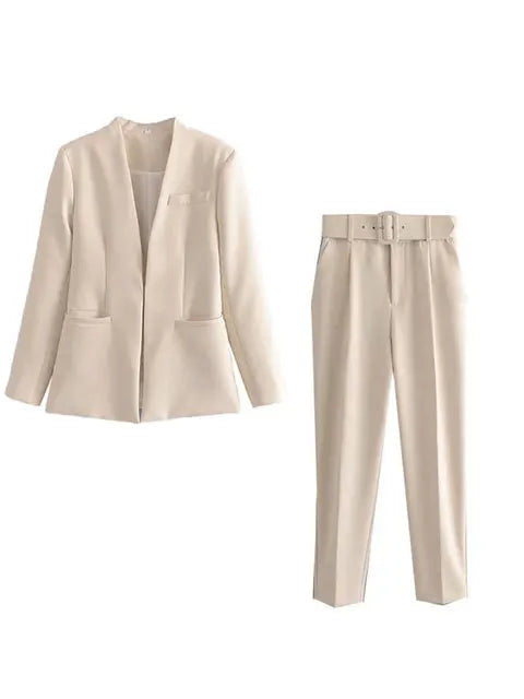 Gabriella - Classic Blazer and Trousers