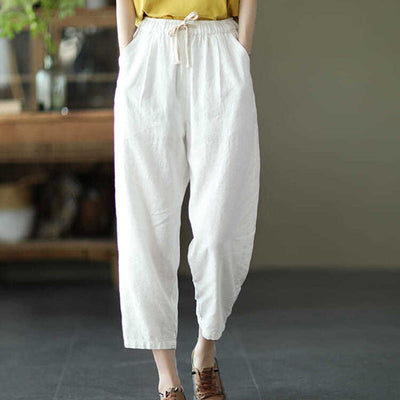 Kara - Cool trousers made of linen and cotton
