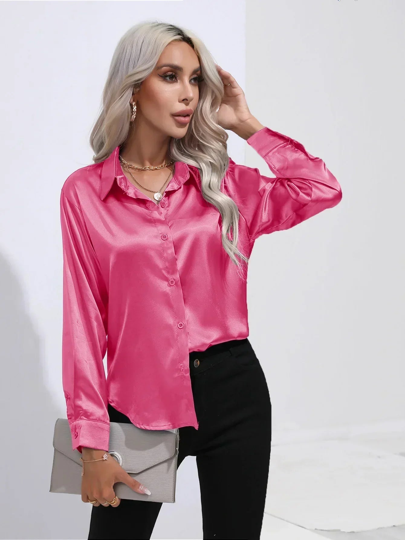 Isotta - Satin Blouse