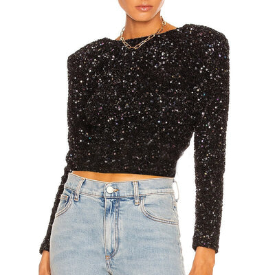 Sophie | Glitter top voor dames
