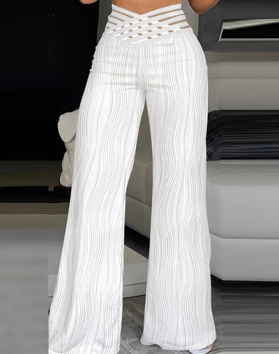 Luna trousers - wide and elegant trousers with a modern cut