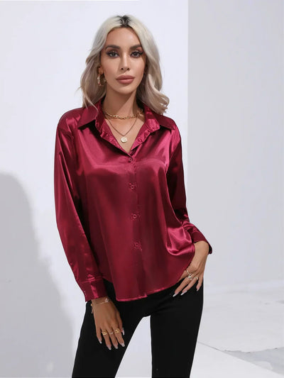 Isotta - Satin Blouse