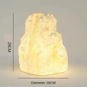 Delorien - Sculptural Stone Outdoor Lamp