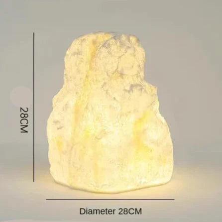 Delorien - Sculptural Stone Outdoor Lamp